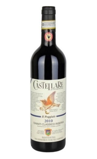 фото вино Poderi Castellare di Castellina Chianti Classico Riserva Il Poggiale 2015 0,75 л