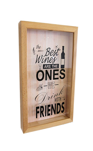 фото Box for wine corks The Best Wines Are The Ones We Drink With Friends