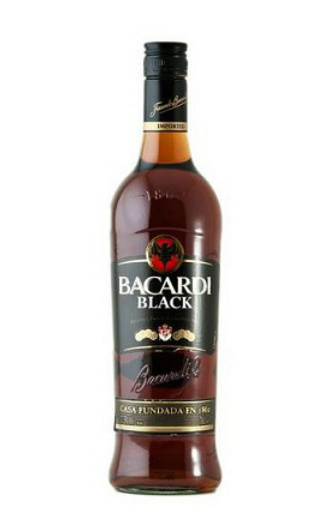 фото ром Bacardi Black 0,5 л