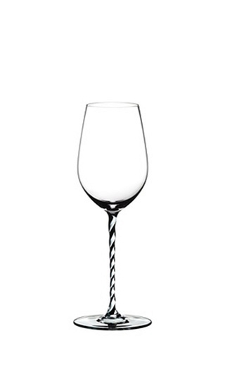 фото Riedel Fatto a Mano Riesling Zinfandel Black and White Twisted 0,395 л