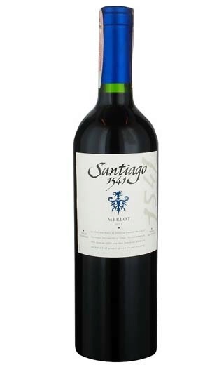 фото вино Undurraga Santiago 1541 Merlot Reserva 2017 0,75 л