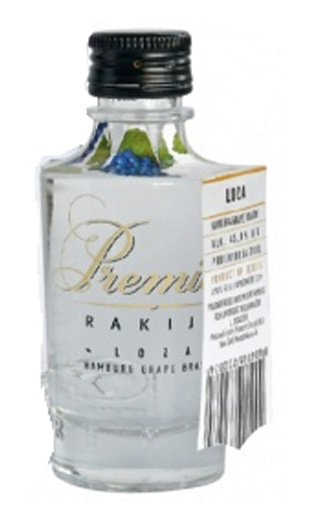 фото ракия Premier Rakija Hamburg Grape 0,05 л