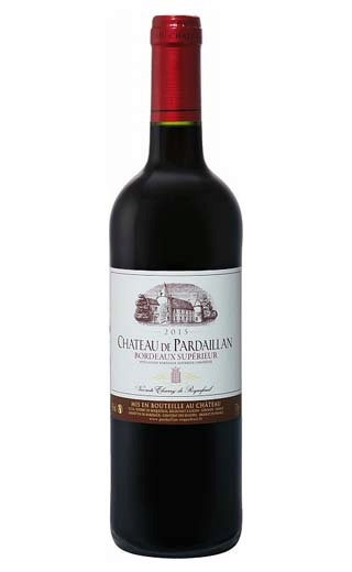 фото вино Chateau de Pardaillan Bourdeaux Superieur 2015 0,75 л