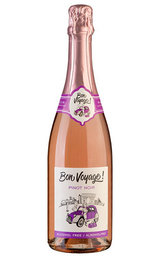 фото безалкогольное игристое вино Bon Voyage Pinot Noir 0,75 л