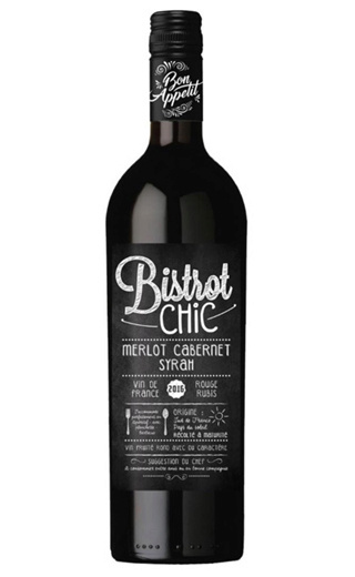 фото вино Bistrot Chic Merlot Cabernet Syrah 0,75 л