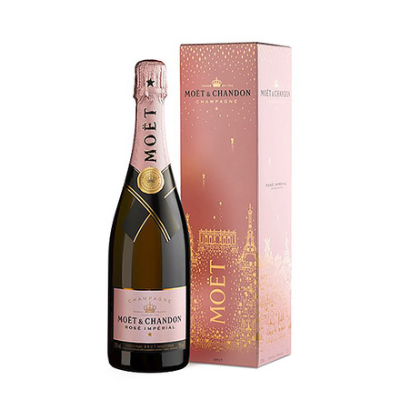 Шампанское Moet & Chandon Rose Imperial цена 0,75 л новогодняя 2018 ...
