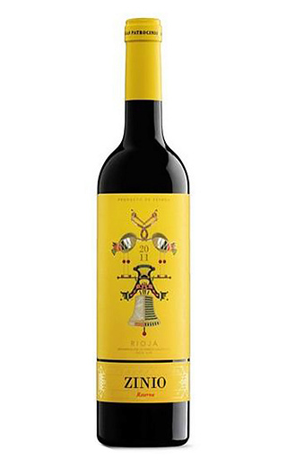 фото вино Bodegas Patricinio Zinio Tempranillo Reserva Rioja 2011 0,75 л