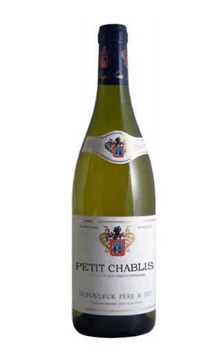 фото вино Dufouleur Pere & Fils Petit Chablis 0,75 л