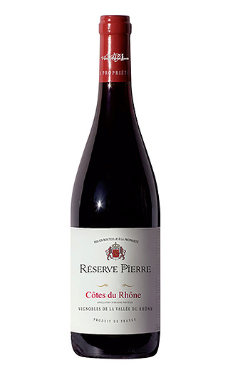 фото вино Reserve de Pierre Cotes du Rhone Rouge 2015 0,75 л