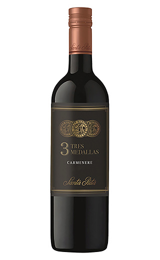 фото вино Santa Rita 3 Tres Medallas Carmenere 2016 0,75 л