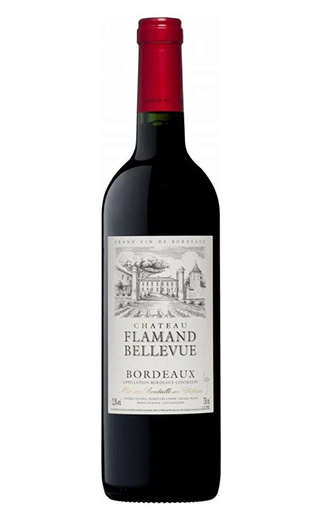 фото вино Chateau Flamand Bellevue Rouge Bordeaux 2017 0,75 л