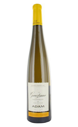 фото вино Jean Baptiste Adam Le Gewurztraminer Grand Cru Kaefferkopf Vieilles Vignes 2013 0,75 л