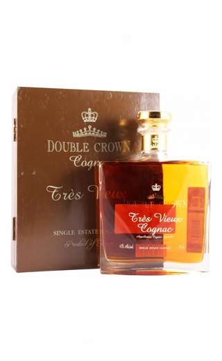 фото коньяк Double Crown Tres Vieux 50 years 0,7 л