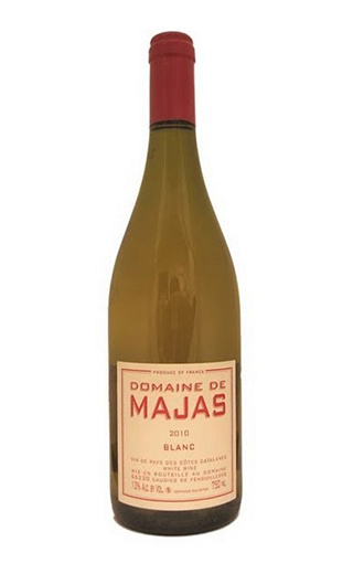 фото органическое вино Domaine de Majas Blanc de Majas Vin de Pays des Cotes Catalanes 2016 0,75 л