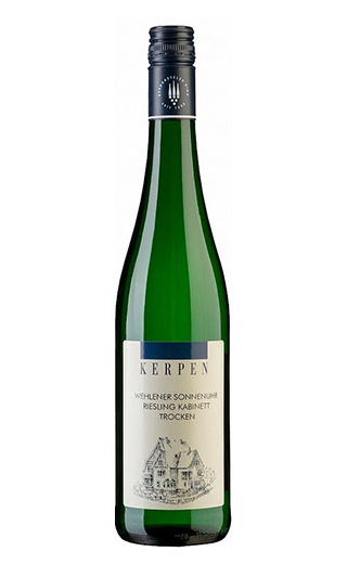 фото вино Kerpen Wehlener Sonnenuhr Riesling Kabinett Trocken Mosel 2017 0,75 л