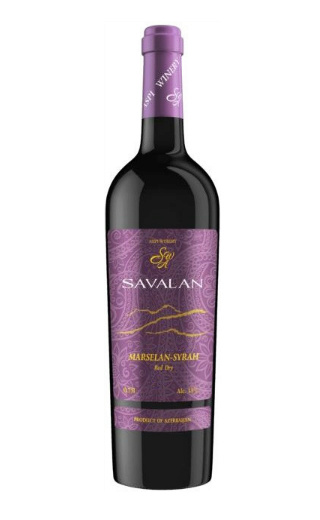 фото вино Savalan Marselan Syrah Reserve 0,75 л