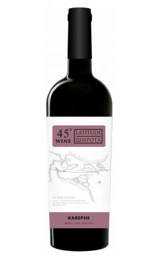 фото вино Wine Latitude 45 Cabernet 0,75 л