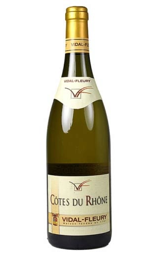 фото вино Vidal Fleury Cotes du Rhone Blanc 0,375 л