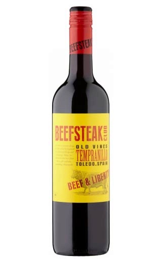 фото вино Beefsteak Club Beef and Liberty Tempranillo 2017 0,75 л