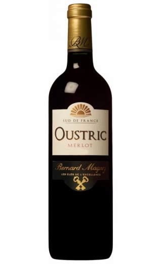 фото вино Bernard Magrez Oustric Merlot 2016 0,75 л