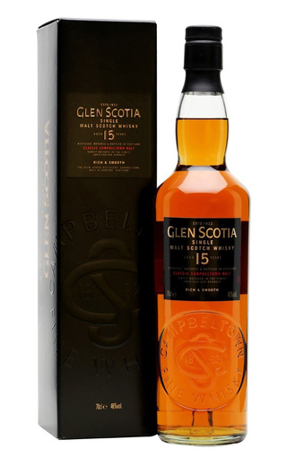 фото виски Glen Scotia 15 Years Old 0,7 л