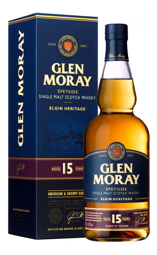 фото виски Glen Moray 15 Years 0,7 л