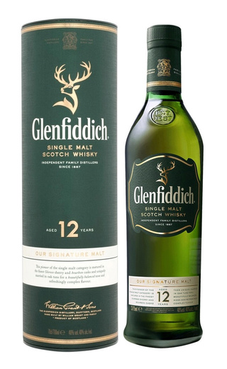 фото виски Glenfiddich 12 Years Old 0,375 л