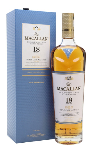 фото виски Macallan Triple Cask Matured 18 Years Old 0,7 л