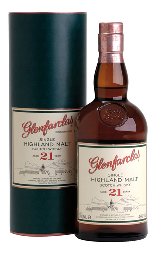 фото виски Glenfarclas Aged 21 Years Old 0,7 л