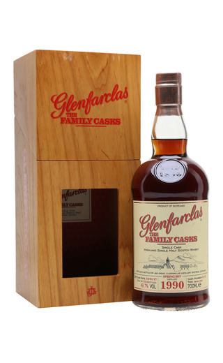 фото виски Glenfarclas 1990 Family Casks 0,7 л