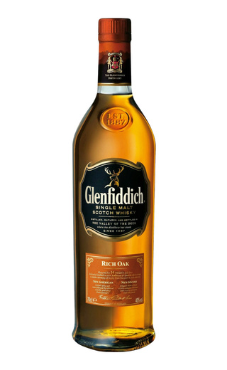 фото виски Glenfiddich Rich Oak 14 YO 0,7 л