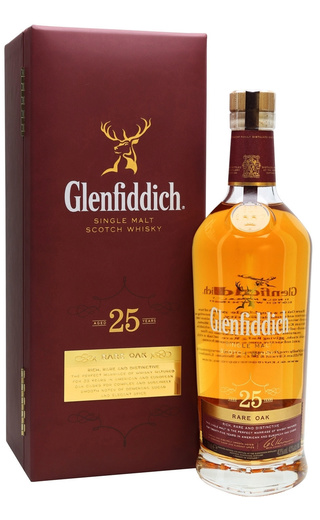 фото виски Glenfiddich Rare Oak 25 Years 0,7 л