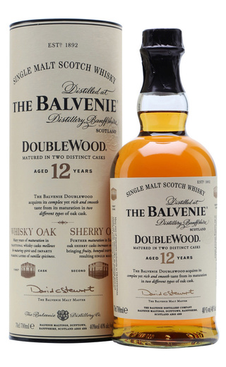 фото виски Balvenie Doublewood 12 Years Old 0,7 л