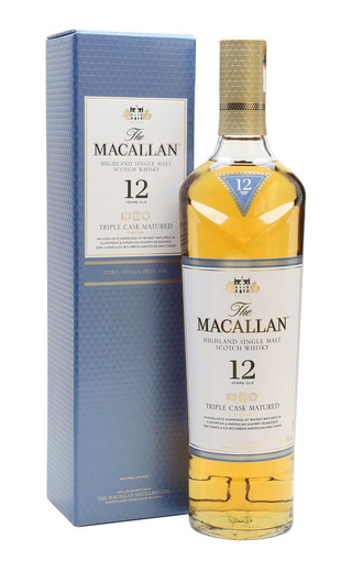 фото виски Macallan Triple Cask Matured 12 Years Old 0,5 л