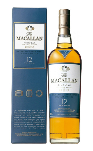 фото виски Macallan Fine Oak 12 Years Old 0,7 л