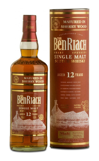 фото виски Benriach 12 years Sherry Matured 0,7 л