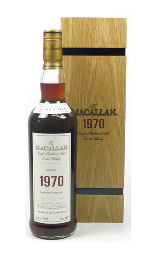 фото виски Macallan 1970 (31 Years Old) Cask 9033 0,7 л