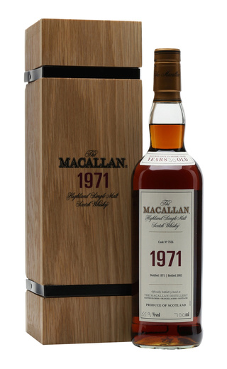 фото виски Macallan 1971 (30 Years Old) Cask 7556 0,7 л