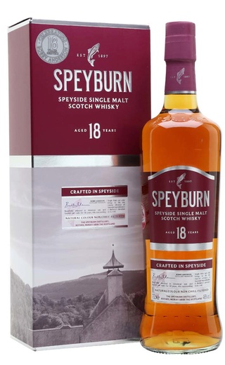 фото виски Speyburn 18 years 0,7 л