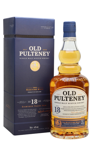 фото виски Old Pulteney 18 Years Old 0,7 л