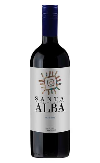 фото вино Vina Requingua Santa Alba Merlot 2017 0,75 л