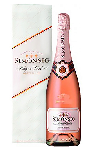фото игристое вино Simonsig Kaapse Vonkel Brut Rose 2017 0,75 л