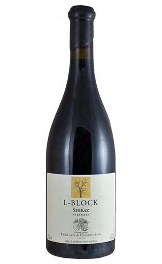 фото вино Domaine Terlato & Chapoutier L Block Shiraz 2013 0,75 л