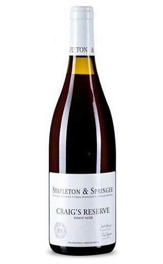 фото вино Stapleton Springer Pinot Noir Craigs Reserve 2015 0,75 л