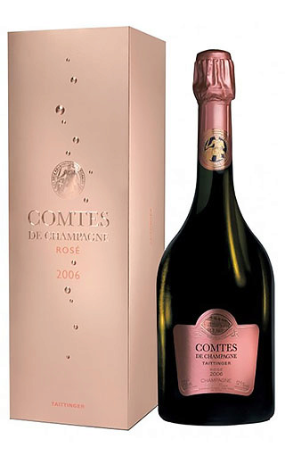 фото шампанское Taittinger Comtes de Champagne Rose 2006 0,75 л