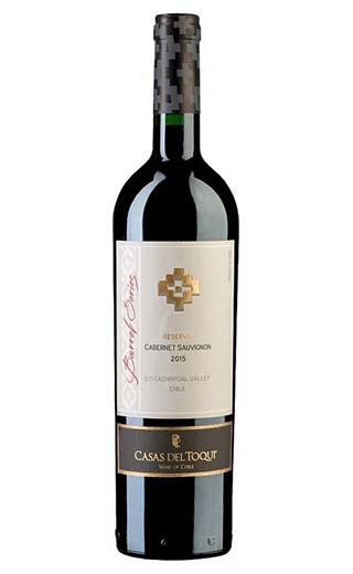 фото вино Casas del Toqui Cabernet Sauvignon Reserva Barrel Series 2016 0,75 л