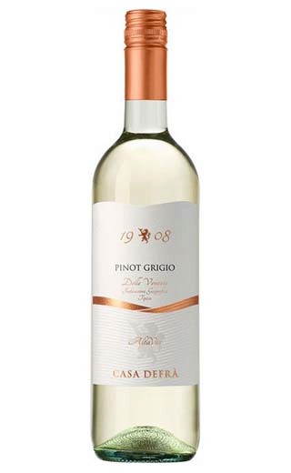 фото вино Casa Defra Pinot Grigio Delle Venezie 2018 0,75 л