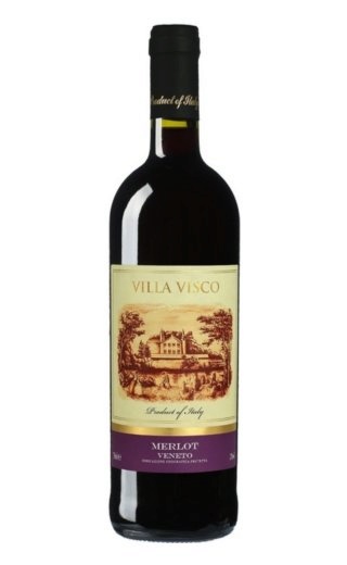 фото вино Villa Visco Merlot Veneto IGP 2017 0,75 л