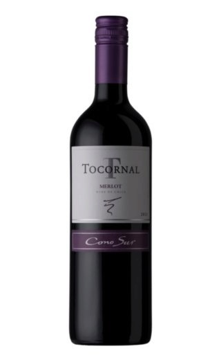 фото вино Cono Sur Tocornal Merlot 2018 0,75 л