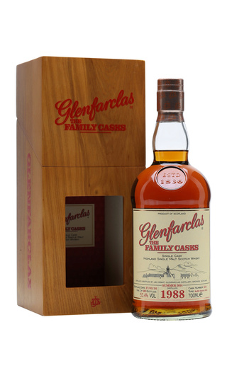 фото виски Glenfarclas 1988 Family Casks 0,7 л